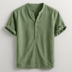 Hayden Linen Henley Shirt